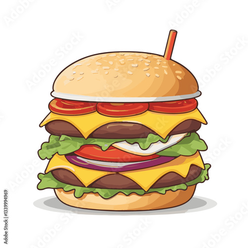 fastfood, fast, snack, meal, food, lunch, burger, dinner, background, delicious, meat, american, menu, unhealthy, restaurant, isolated, cheeseburger, junk, set, hamburger, fat, sandwich, tasty, eat, c