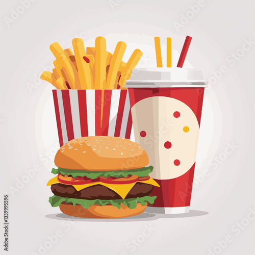 fastfood, fast, snack, meal, food, lunch, burger, dinner, background, delicious, meat, american, menu, unhealthy, restaurant, isolated, cheeseburger, junk, set, hamburger, fat, sandwich, tasty, eat, c