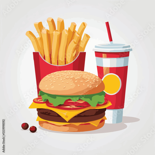 fastfood, fast, snack, meal, food, lunch, burger, dinner, background, delicious, meat, american, menu, unhealthy, restaurant, isolated, cheeseburger, junk, set, hamburger, fat, sandwich, tasty, eat, c