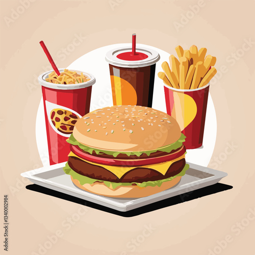 fastfood, fast, snack, meal, food, lunch, burger, dinner, background, delicious, meat, american, menu, unhealthy, restaurant, isolated, cheeseburger, junk, set, hamburger, fat, sandwich, tasty, eat, c