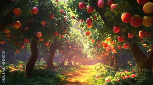 Apple Orchard Path