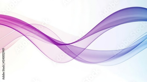 Abstract Flowing Lines Graphic Design