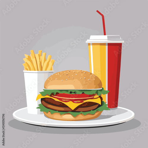 fastfood, fast, snack, meal, food, lunch, burger, dinner, background, delicious, meat, american, menu, unhealthy, restaurant, isolated, cheeseburger, junk, set, hamburger, fat, sandwich, tasty, eat, c
