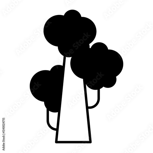 tree black icon