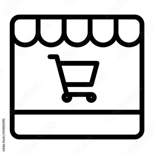 shop Line Icon
