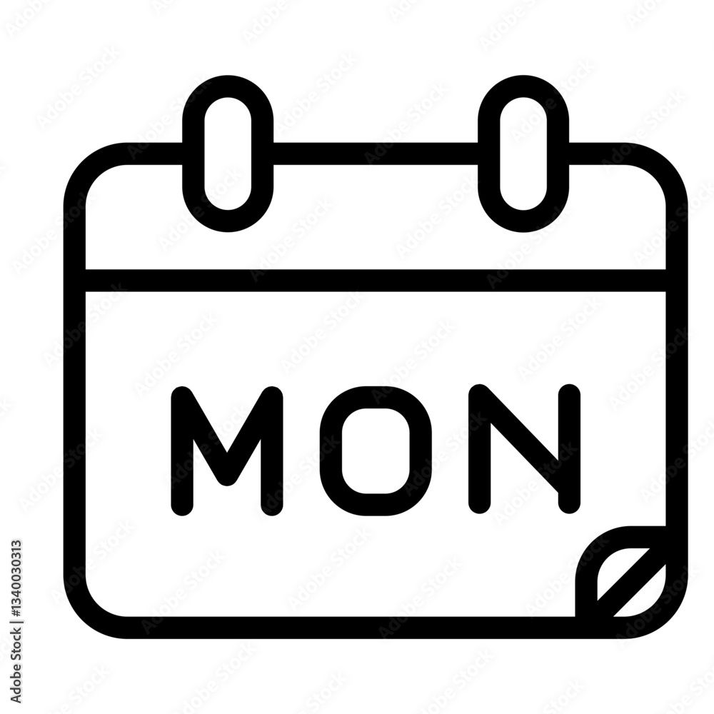 calendar Line Icon