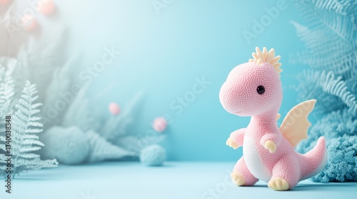 Space Pastel Pink View Blue Right Zephyrosaurus Text