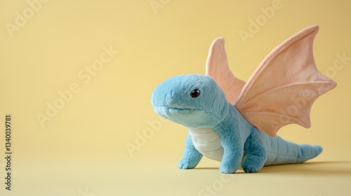 Space Pastel Blue Perspective Armor Bothriolepis Plush