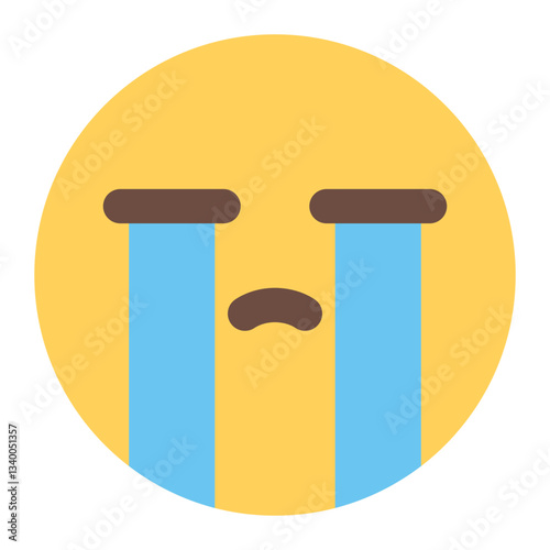 crying icon for illustration
