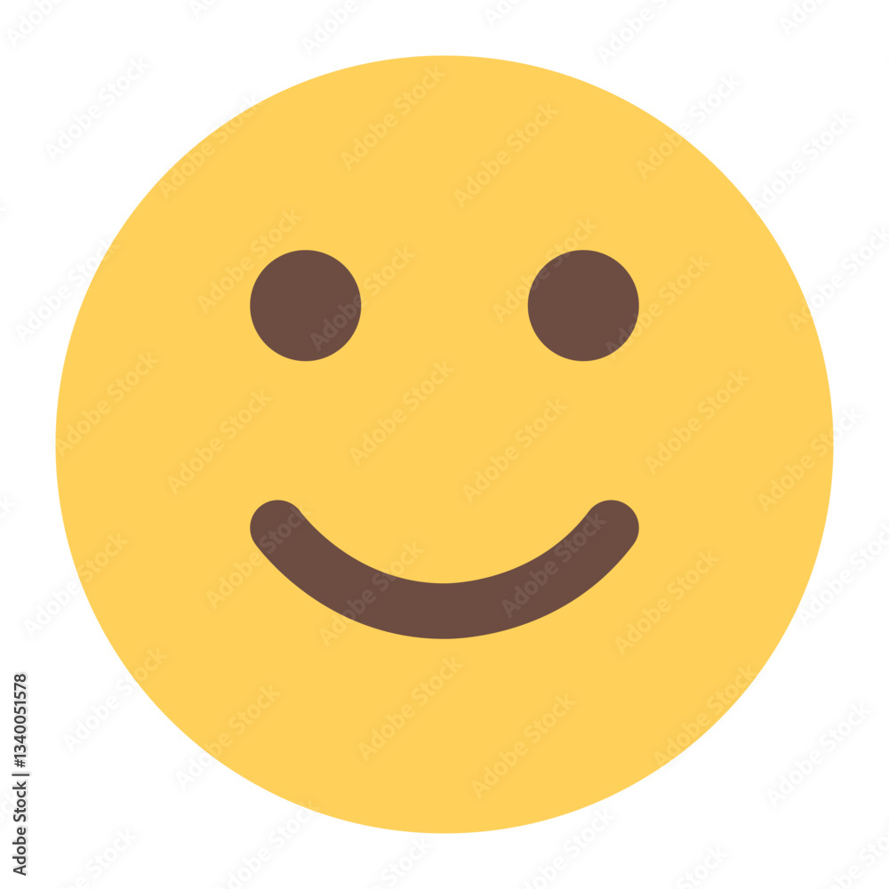 Fototapeta premium smile icon for illustration