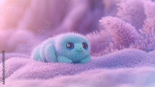 Space Pastel Blue View Empty Forest Hylonomus Body