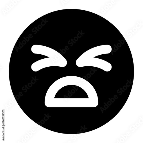 sad icon for illustration