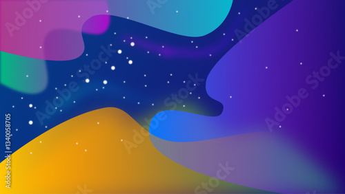 Harmonic Polygonal Art with Soft Transitions