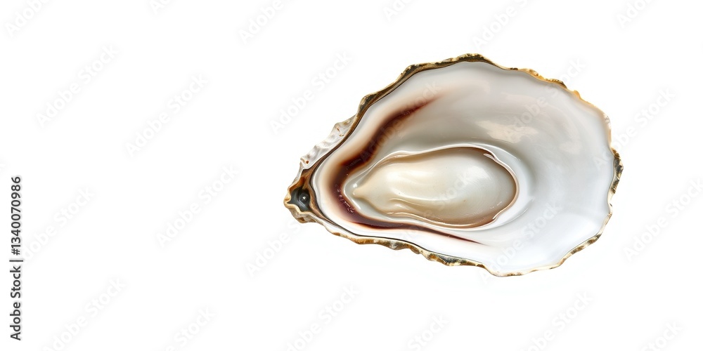 Natural Oyster Shell Image, Perfect for Branding or Design Natural Oyster Shell Image, Perfect for Branding or Design