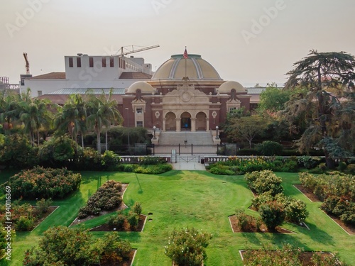 The Natural History Museum of Los Angeles County, USA, stands as a beacon of knowledge. Visitors explore exhibits, fostering curiosity and education about the natural world