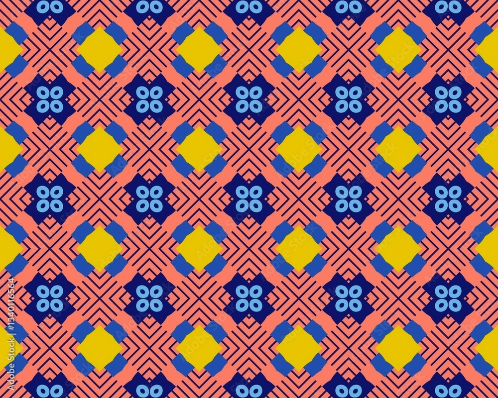Oriental ethnic seamless repeatable pattern traditional geometric lines stripes background Design Oriental ethnic seamless repeatable pattern traditional geometric lines stripes background Design