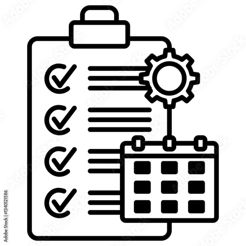 project schedule icon