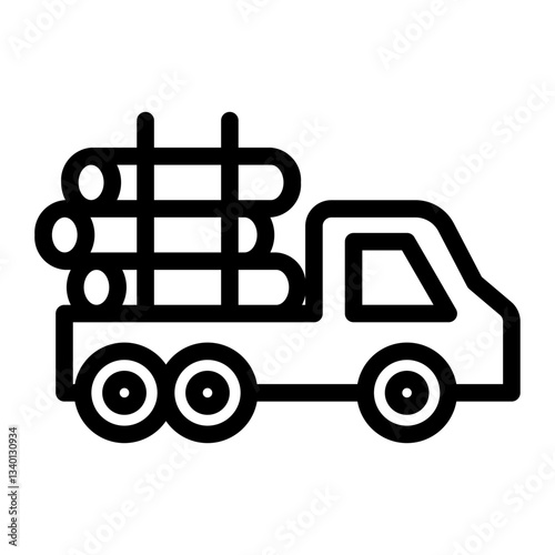 logs Line Icon