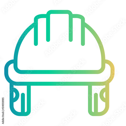 sawmill Line Gradient Icon