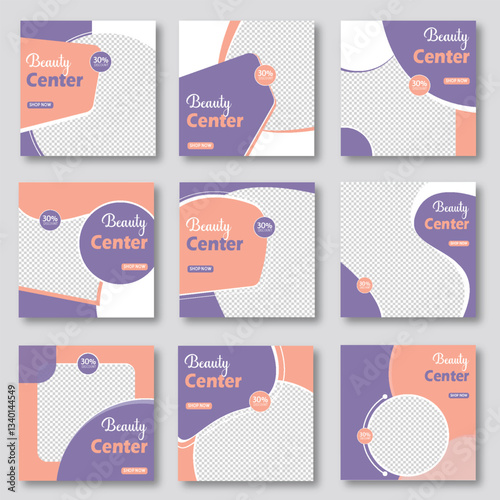 Beauty Center social media template