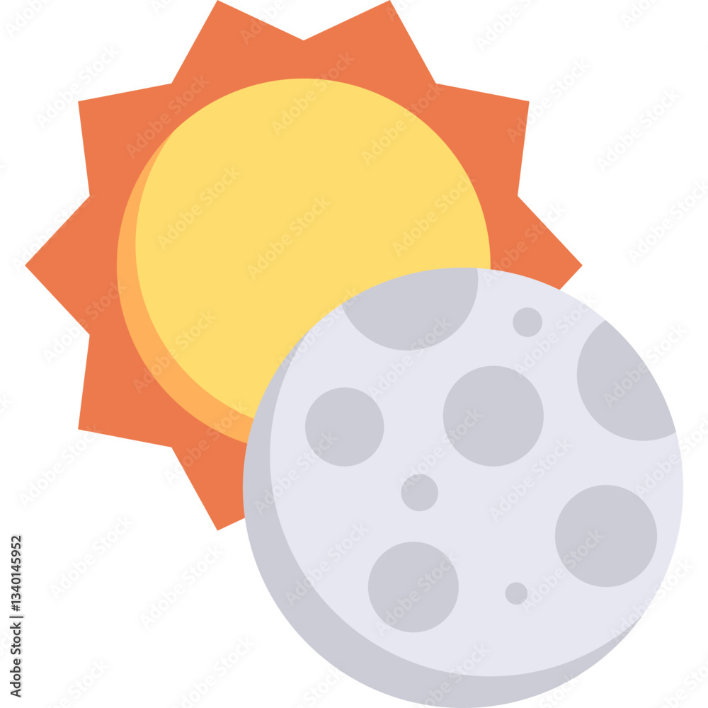 Fototapeta premium Weather Report - icon - flat