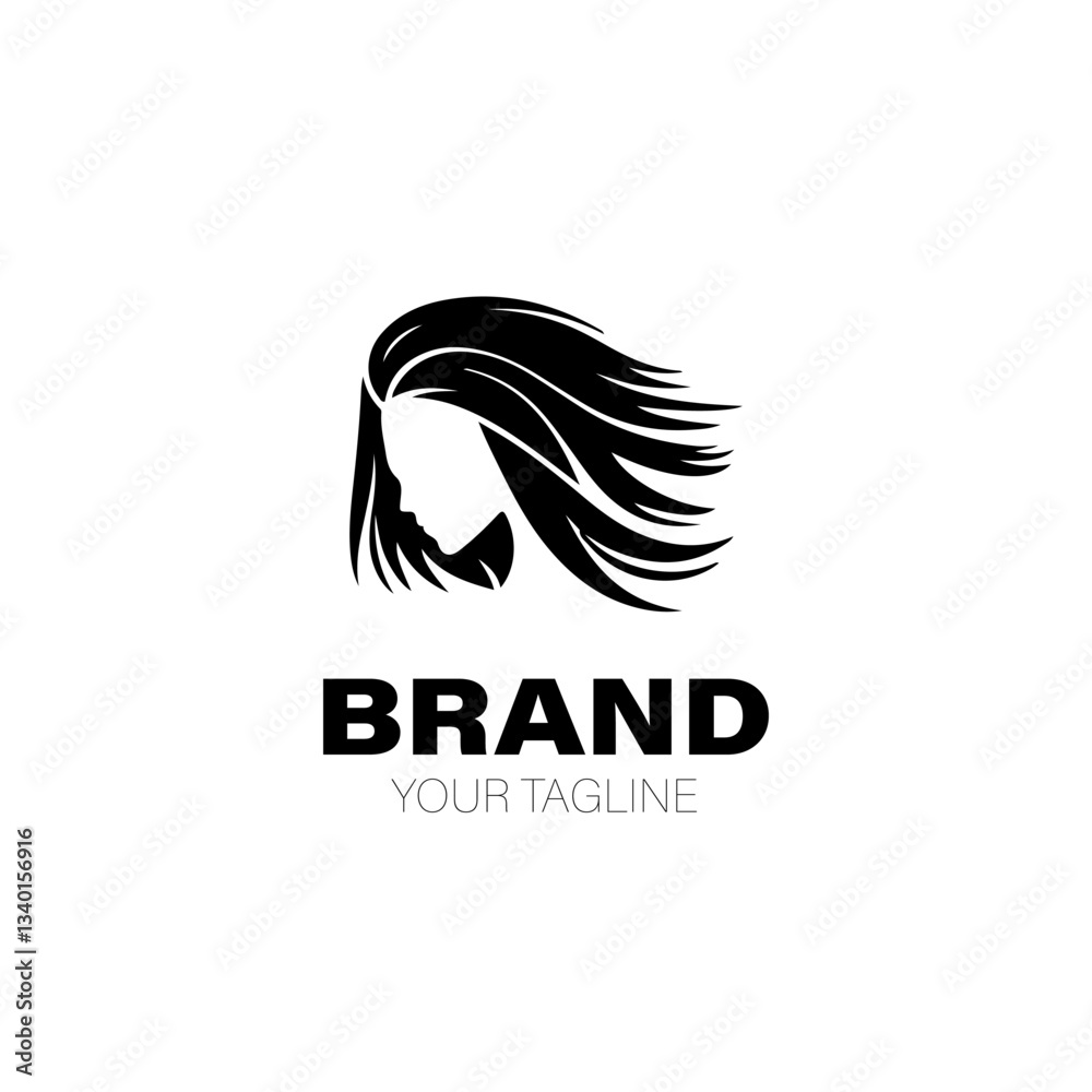 Obraz premium Banshee Logo. Banshee Logo Design. Banshee Logo Brand. Banshee Logo Vector Design Isolated on White Background
