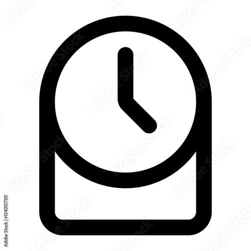 clock icon for illustration