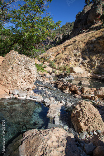 The Hot Spring in Utah