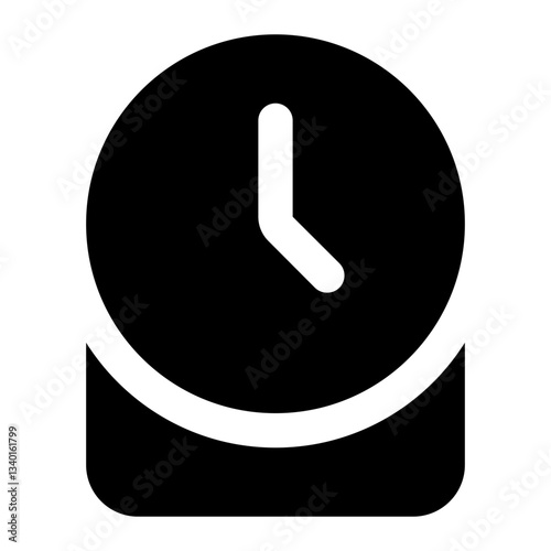 clock icon for illustration