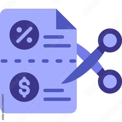 Tax Deducted Icon