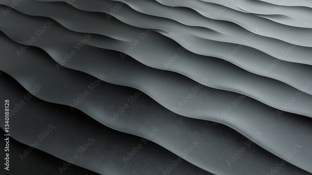 Obraz premium Abstract textures in wavy patterns artistic background unique design modern environment