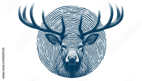 elk vector illustration