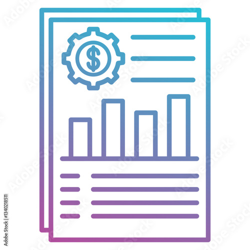 stagnation icon element for design