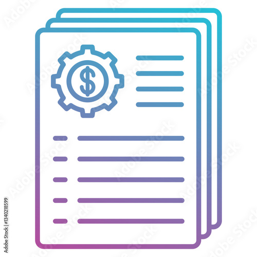 management icon element for design