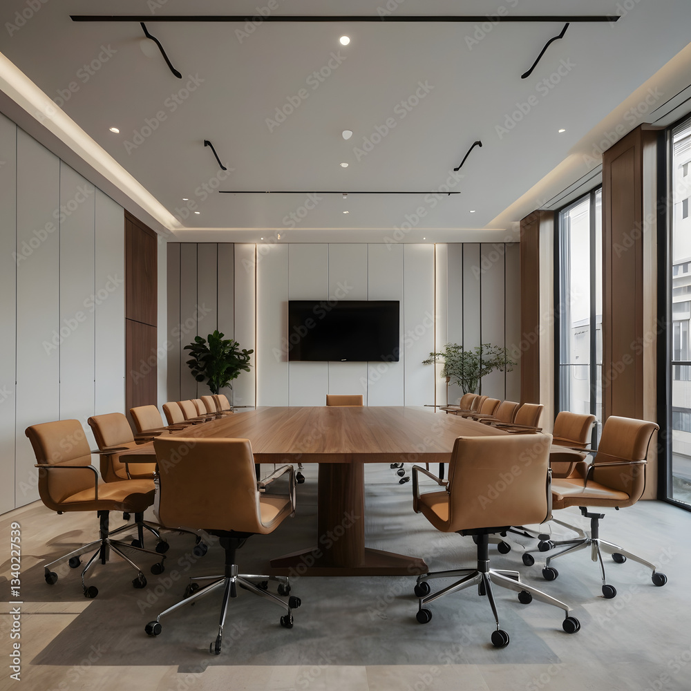 Fototapeta premium meeting room design