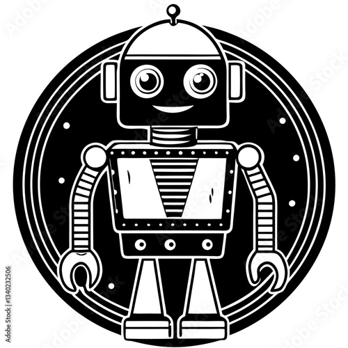 Modern Artificial Intelligence Symbols for Digital and Tech Projects
