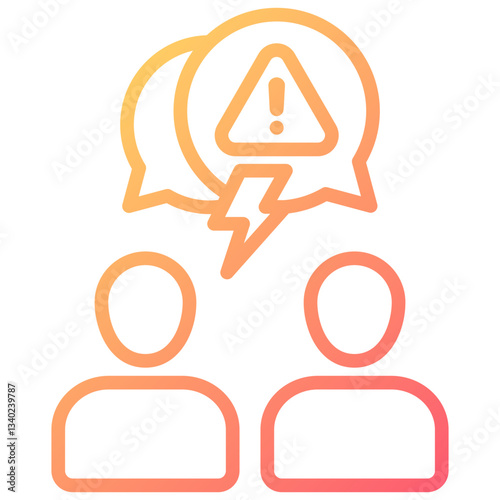 Crisis Communication Icon