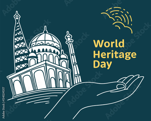 Celebrating World Heritage Day: Preserving global landmarks and cultural treasures for future generations to appreciate and learn from.