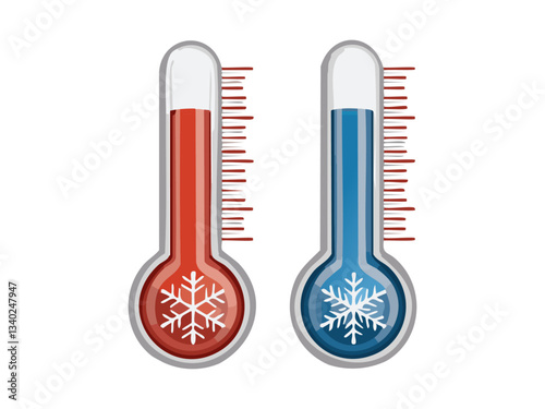 thermometer vector illustration