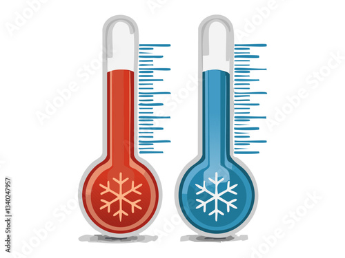 thermometer vector illustration