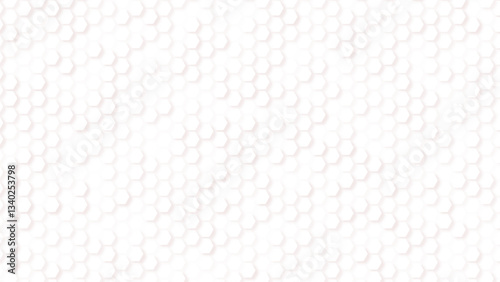 Honeycomb pattern with hexagon mesh. Texture bee comb grid. Flat vector illustration isolated on white background.