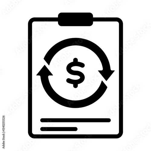Cash Flow Statement Icon