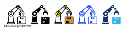 Autonomous Icon Set With Multiple Style Collection