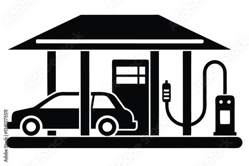  gas or gasoline filling station