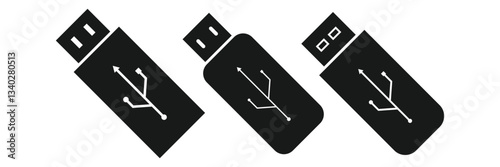 USB flash icon