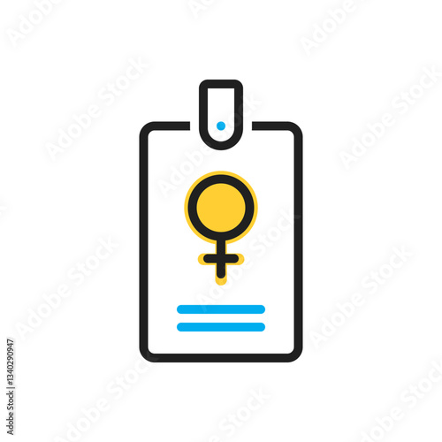 Multi color icon for identity