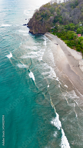 Costa Rica beach and nature amazing colors