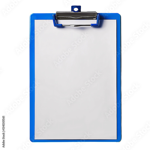 Office Supplies: Blue Clipboard Stationery for Professional Workplace Organization & Planning