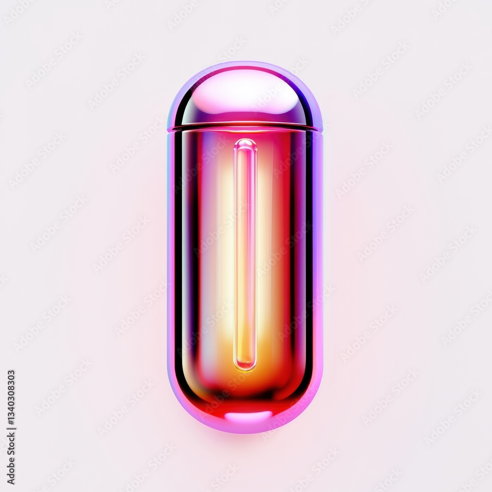 A futuristic serum bottle with built-in infrared skin sensors, real-time hydration tracking displayed in a holographic interface for an ultra-premium experience A futuristic serum bottle with built-in infrared skin sensors, real-time hydration tracking displayed in a holographic interface for an ultra-premium experience