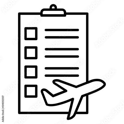 Travel Itineraries Icon